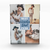 Best Frenchie Dad Oover Vaderdag French Bulldog Fotoblokken (Voorkant)