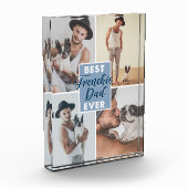 Best Frenchie Dad Oover Vaderdag French Bulldog Fotoblokken (Links)