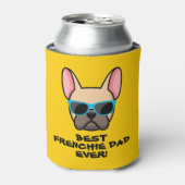 Best Frenchie Dad Vaderdag Blikjeskoeler (Blikje Voorkant)