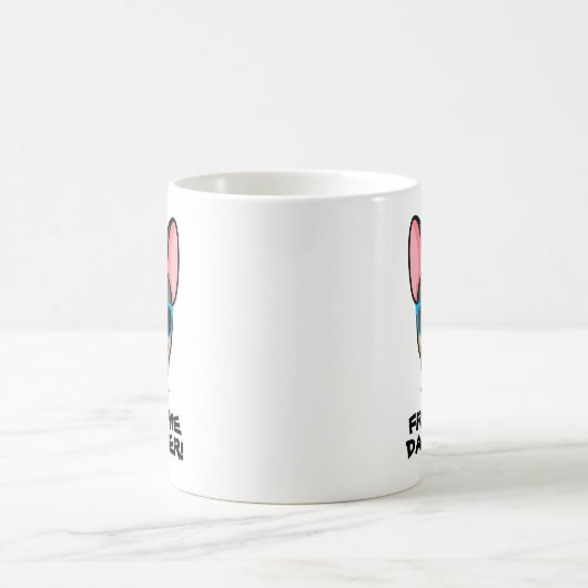 Best Frenchie Dad Vaderdag Blue Tan Frenchie Koffiemok (Center)