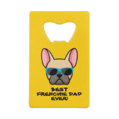 Best Frenchie Dad Vaderdag Creditkaart Flessenopener (Achterkant)