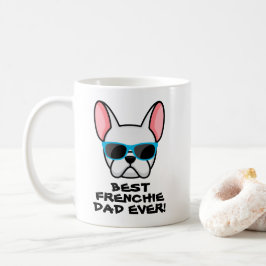 Best Frenchie Dad Vaderdag White Frenchie Koffiemok