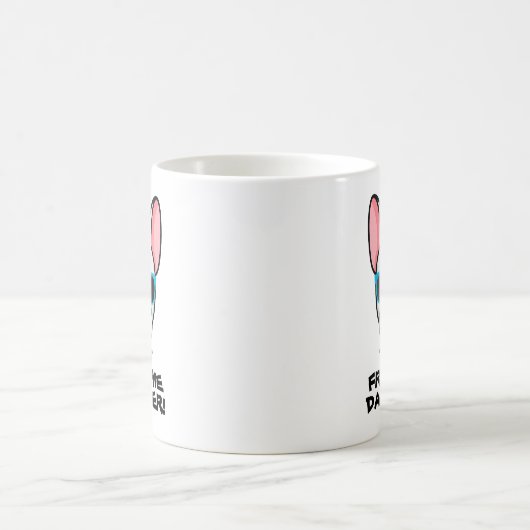 Best Frenchie Dad Vaderdag White Frenchie Koffiemok (Center)