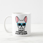 Best Frenchie Ma Moederdag White Frenchie Koffiemok (Links)
