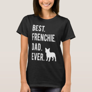 Best Frenchie Pap ooit Mannen Bulldog Pap T-shirt