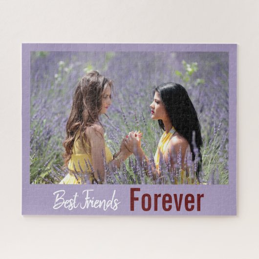 Best Frends Forever Girly Cute Photo Legpuzzel (Horizontaal)