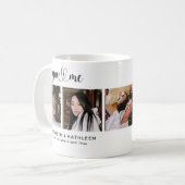 Best Friend 5 Photo Collage Mok (Voorkant links)