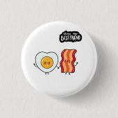 Best Friend Bacon and Eggs Ronde Button 3,2 Cm (Voorkant)