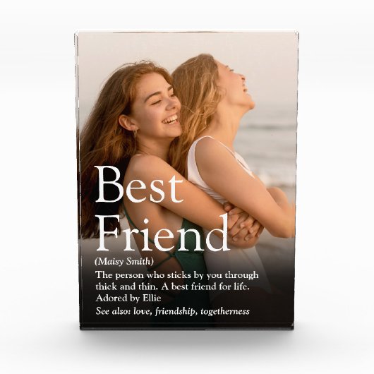 Best Friend Besties BFF - fotodefinitie Fotoblokken (Voorkant)
