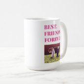 Best Friend BFF Bestie Foto Koffiemok (Voorkant rechts)