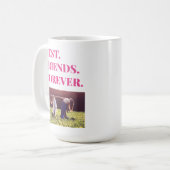 Best Friend BFF Bestie Foto Koffiemok (Voorkant links)