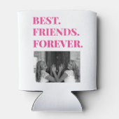 Best Friend BFF Besties Foto Blikjeskoeler (Achterkant)