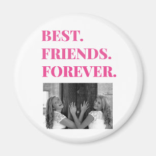 Best Friend BFF Besties Foto Magneet
