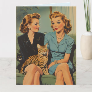 BEST FRIEND BFF BIRTHDAY RETRO GREETING CARD KAART