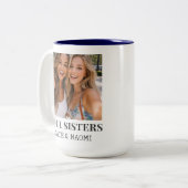 Best Friend BFF Gift Coffee Mug Tweekleurige Koffiemok (Voorkant links)