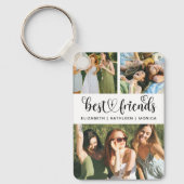 Best Friend BFF Photo Collage Best Friends Forever Sleutelhanger (Voorkant)
