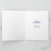 Best Friend Birthday Photo Collage op maat Kaart (Binnen)