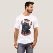Best Friend Black Lab Shirt (Voorkant volledig)