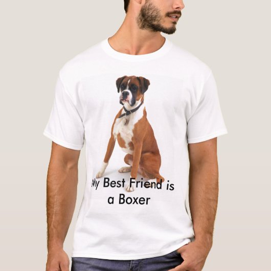 Best Friend Boxer T-shirt (Voorkant)