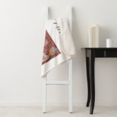 Best Friend Calligraphy 2 Photo Collage Quote Gift Sherpa Deken (In situ)