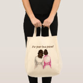 Best Friend Canvas tas (Voorkant (product))