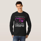 Best Friend Corgipoo Dog  Dog Mom  Idea T-shirt (Voorkant volledig)