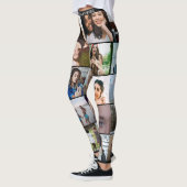 Best Friend Custom Photo Collage creëer je eigen L Leggings (Links)