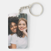 Best Friend Custom Photo Creëer je eigen  Sleutelhanger (achterkant)