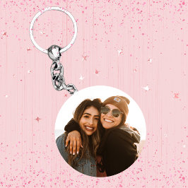 Best Friend Custom Photo Creëer je eigen Sleutelhanger