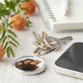 Best Friend Custom Photo Creëer je eigen Sleutelhanger (Zijkant)