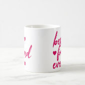 Best Friend Ever Funny Pink Friendship Quotes Koffiemok (Center)