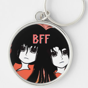 Best Friend for ever Anime Twins Sleutelhanger
