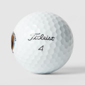 Best Friend Forever Foto Name Titleist Pro VI Golfballen (Logo)