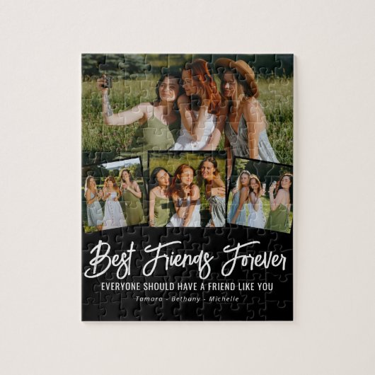 Best Friend Forever Photo Collage Legpuzzel (Verticaal)