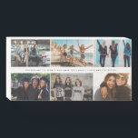 Best Friend Friendship Quote Photo Collage Houten Kist Print<br><div class="desc">Maakt een prachtig gepersonaliseerd decor voor je kamer of geeft een van je beste vrienden een cadeau. Deze foto-inkeping van het citaatontwerp is gepersonaliseerd met zes van je favoriete vriendschapsfoto's en een vriendschapcitaat dat zegt: VRIENDEN ZIJN DE MENSEN DIE U LAUGH LOUDER MAKEN EN BETER LEVEN. Houd het citaat dat...</div>