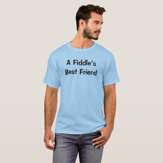 Best Friend Funny Fun Musical Instrument T-shirt (Voorkant volledig)