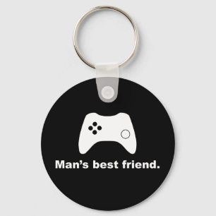 Best Friend Funny Gamer Sleutelhanger van man