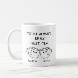 Best Friend funny, Personalized Best Friend Gift Koffiemok