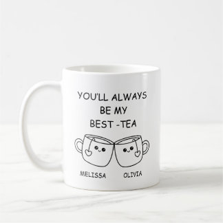 Best Friend funny, Personalized Best Friend Gift Koffiemok