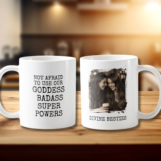 Best Friend Gift Coffee Mug Bestie Goddess Photo Koffiemok