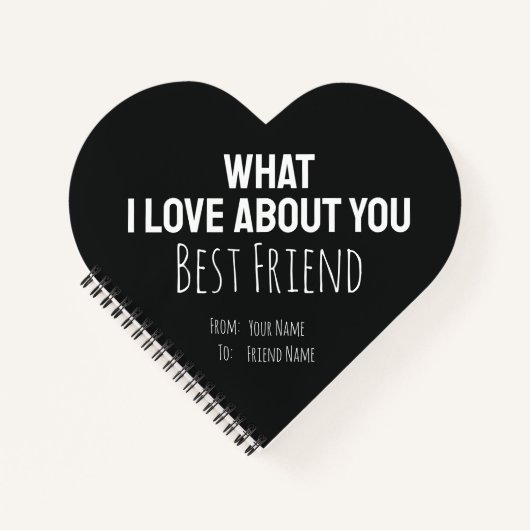 Best Friend Gifts BFF Besties Friendship Cute Cool Notitieboek (Voorkant)