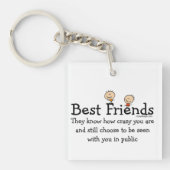 Best Friend Knows Sleutelhanger (voorkant)