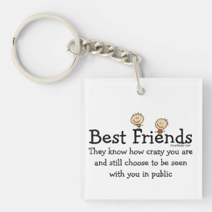 Best Friend Knows Sleutelhanger