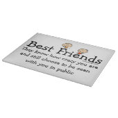 Best Friend Knows Snijplank (Hoek)