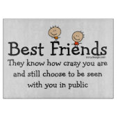 Best Friend Knows Snijplank (Voorkant)