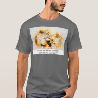 Best Friend Lions Quotting T-shirt