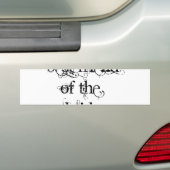 Best Friend of the Bride Bumpersticker (Op auto)