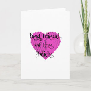 Best Friend of the Bride Kaart