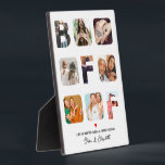 Best Friend Photo Collage Persoonlijk BFF Foto Fotoplaat<br><div class="desc">Best Friend Photo Collage Persoonlijk BFF Foto</div>