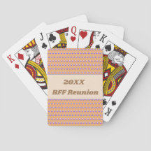 Best Friend Reunion Blue Peach Polka Dot BFF